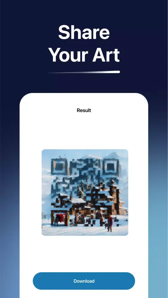 AI Art QR Code Generator Screenshots