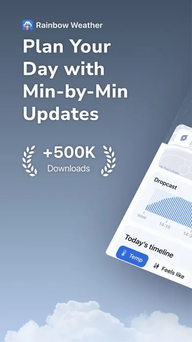 Скриншоты Rain Tracker: Rainbow Weather