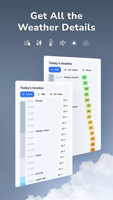 Скриншоты Rain Tracker: Rainbow Weather