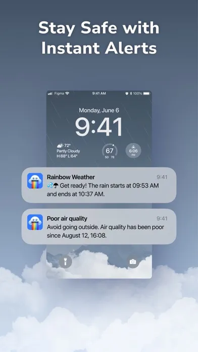 Скриншоты Rain Tracker: Rainbow Weather