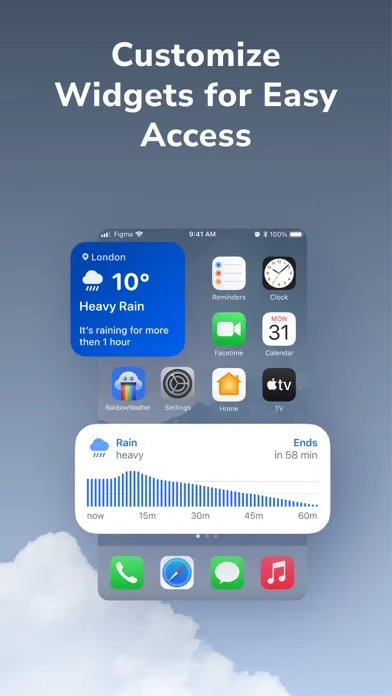Скриншоты Rain Tracker: Rainbow Weather