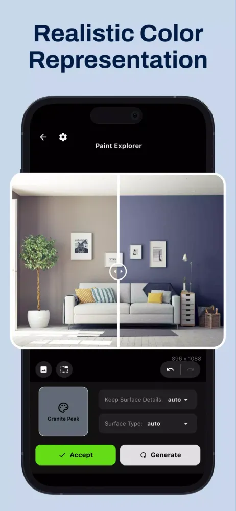 Paint AI: Color Visualizer Screenshots