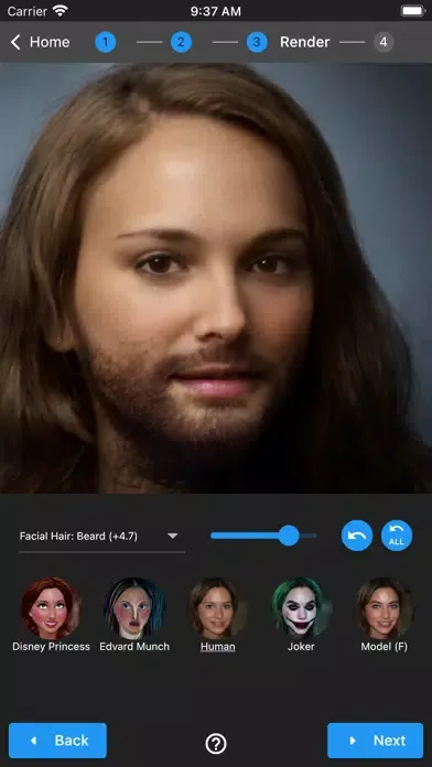 Capturas de pantalla de ReImage AI