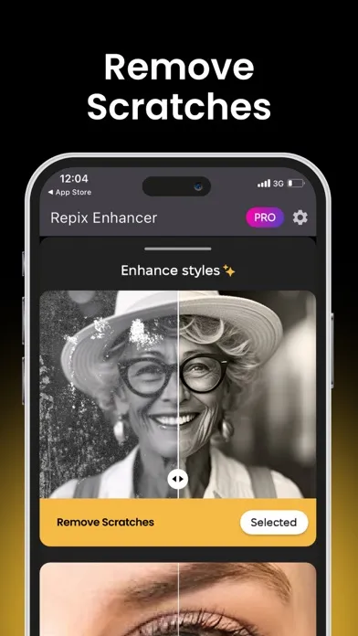 Tangkapan skrin RePix - AI Photo Enhancer