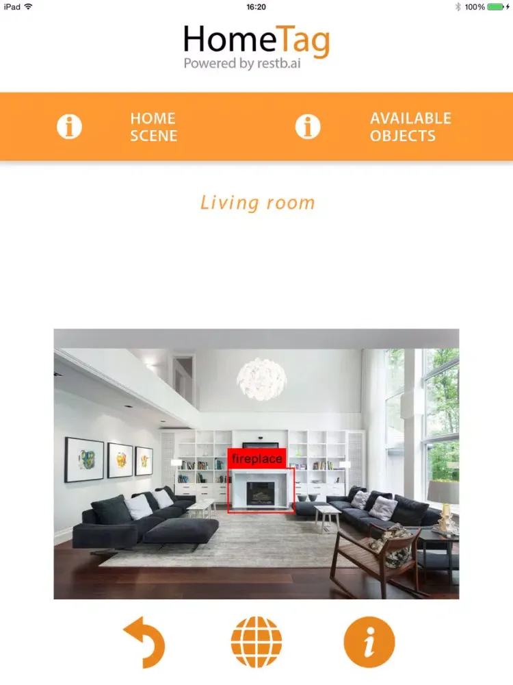 HomeTag - restb.ai iPad  スクリーンショット