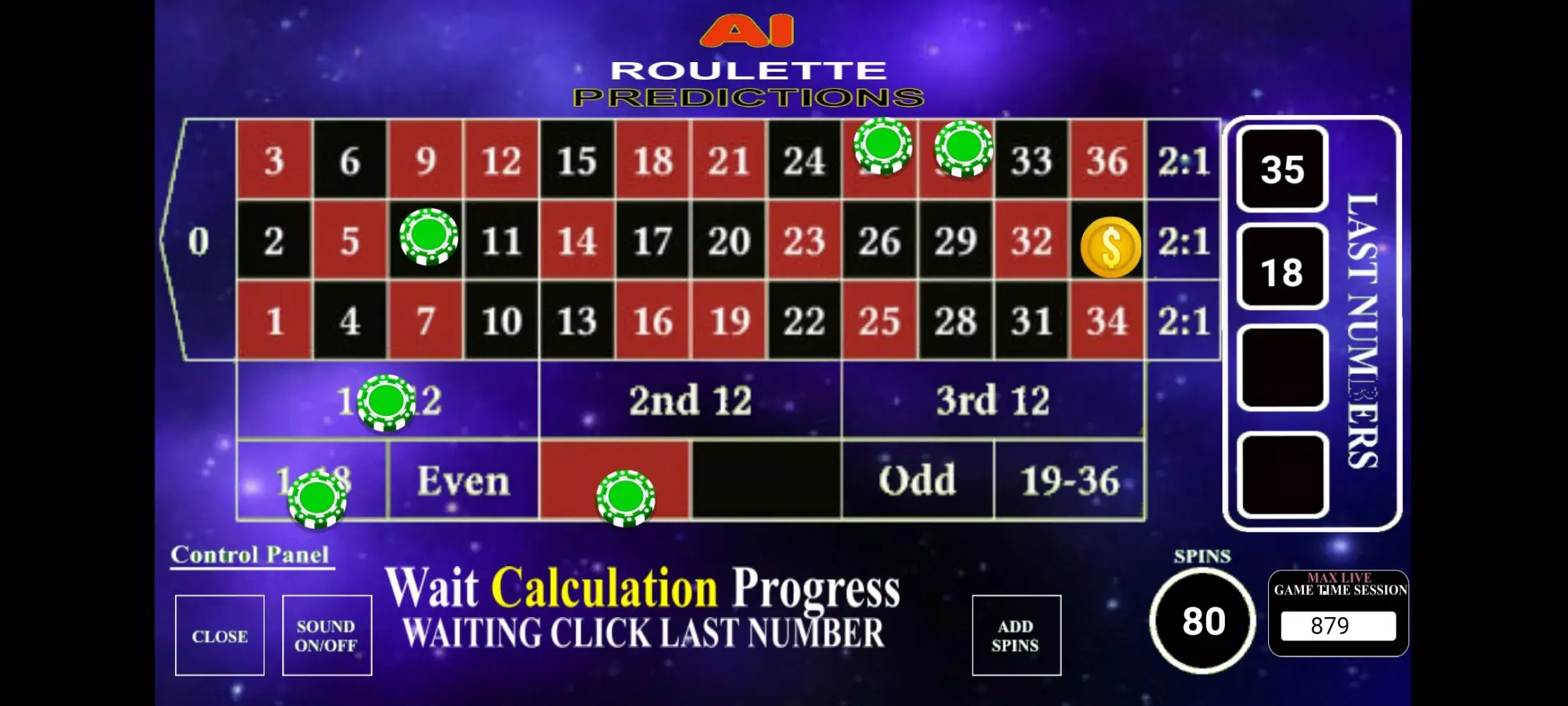 Ai roulette predictions Ekran Görüntüleri