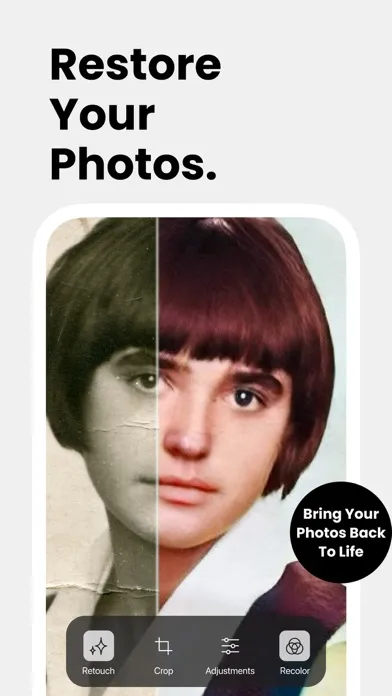 Mems: AI Photo Enhancer スクリーンショット
