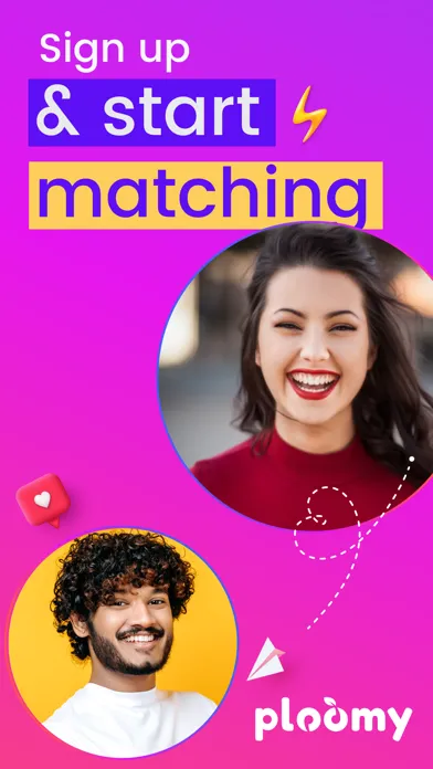 Capturas de tela do Ploomy: Chat, Meet & Date