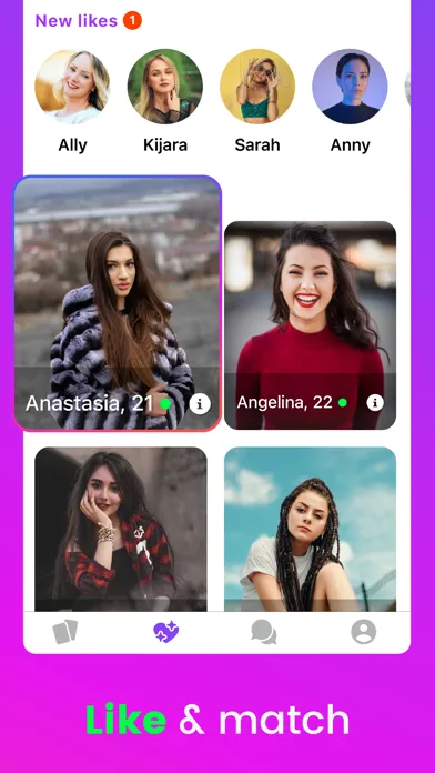 Capturas de tela do Ploomy: Chat, Meet & Date
