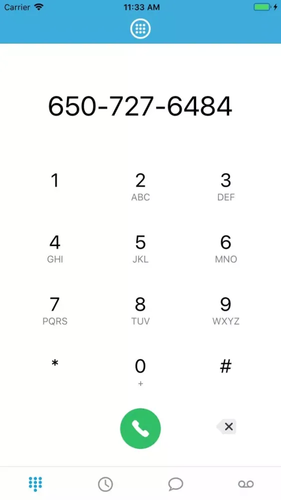 ภาพหน้าจอของ Smith.ai Keypad