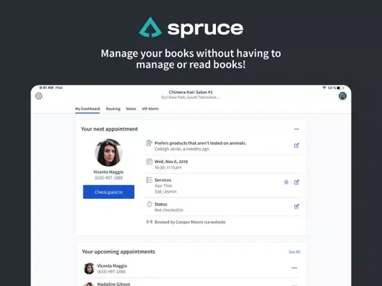 Spruce XP iPad  Screenshots