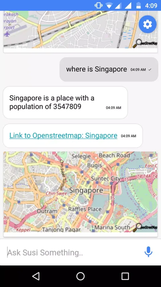 SUSI.AI Screenshots