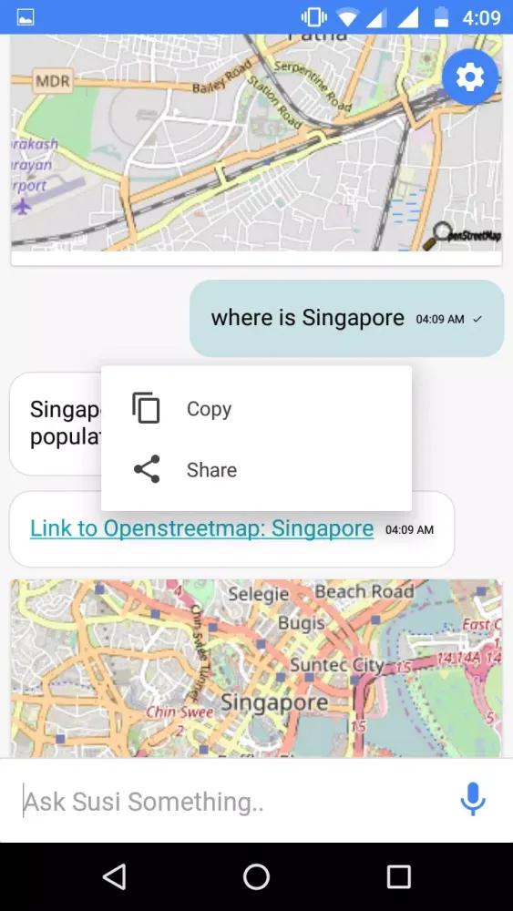 SUSI.AI Screenshots