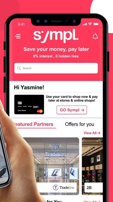 تصاویر sympl | Save money. Pay later.
