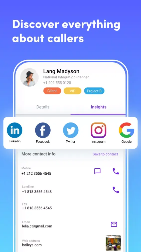 Calls: Call Blocker & Phone ID Screenshots