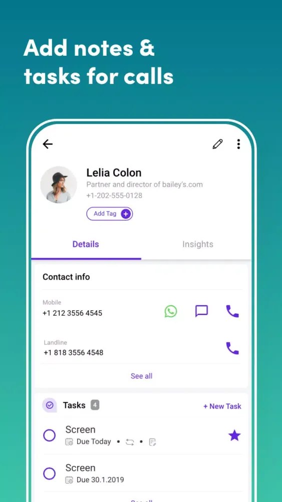 Calls: Call Blocker & Phone ID Screenshots