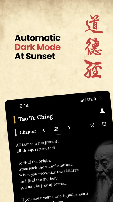Captures d'écran de The Tao Te Ching