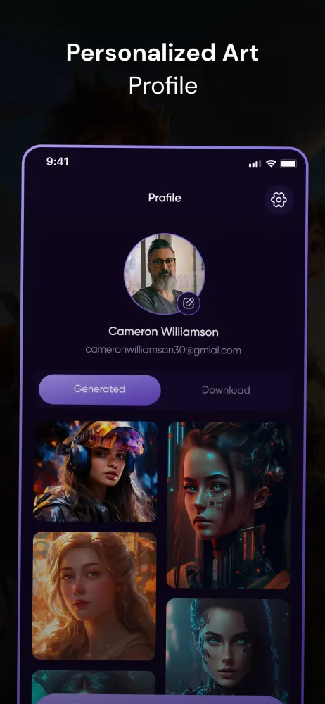 Dalle-4: AI Art Generator应用截图