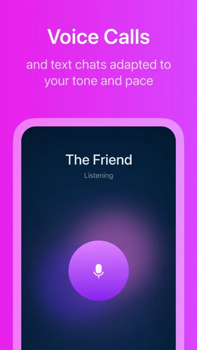 the Friend: your AI companion स्क्रीनशॉट