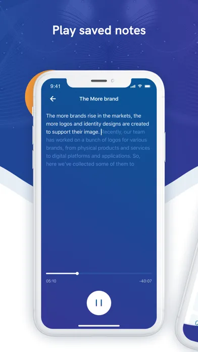 Scribe - Speech to Text Screenshots