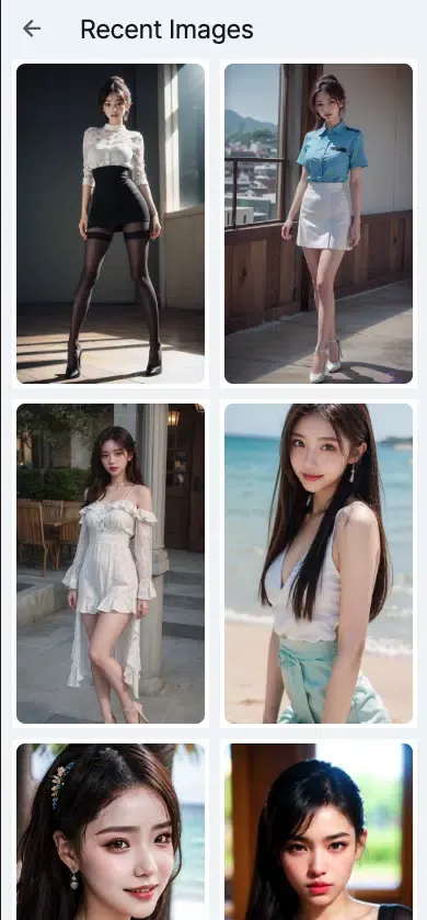 MissAI - Girl Generate&explore Screenshots