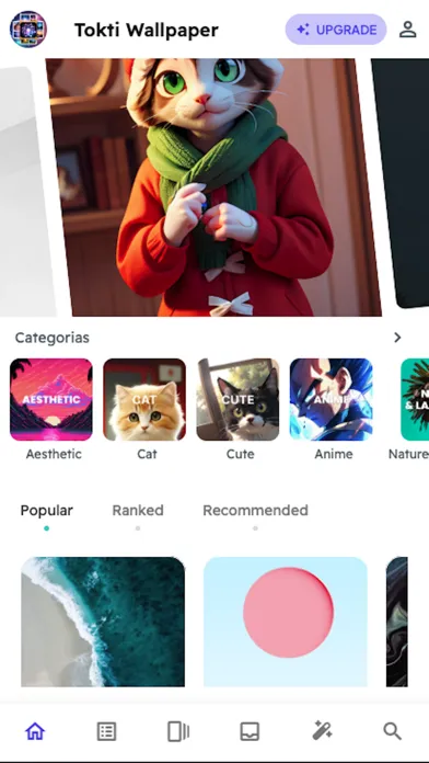 Ảnh chụp màn hình của ToktiWallpaper - Cute Cat&Dog