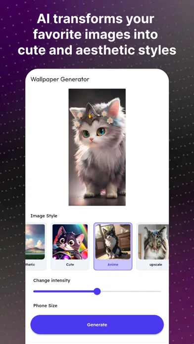 Ảnh chụp màn hình của ToktiWallpaper - Cute Cat&Dog