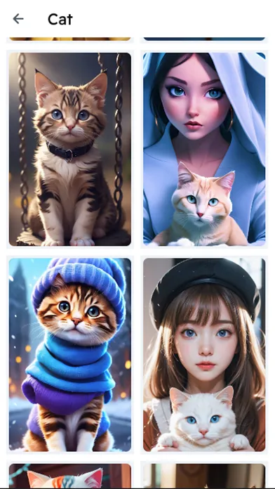 Ảnh chụp màn hình của ToktiWallpaper - Cute Cat&Dog