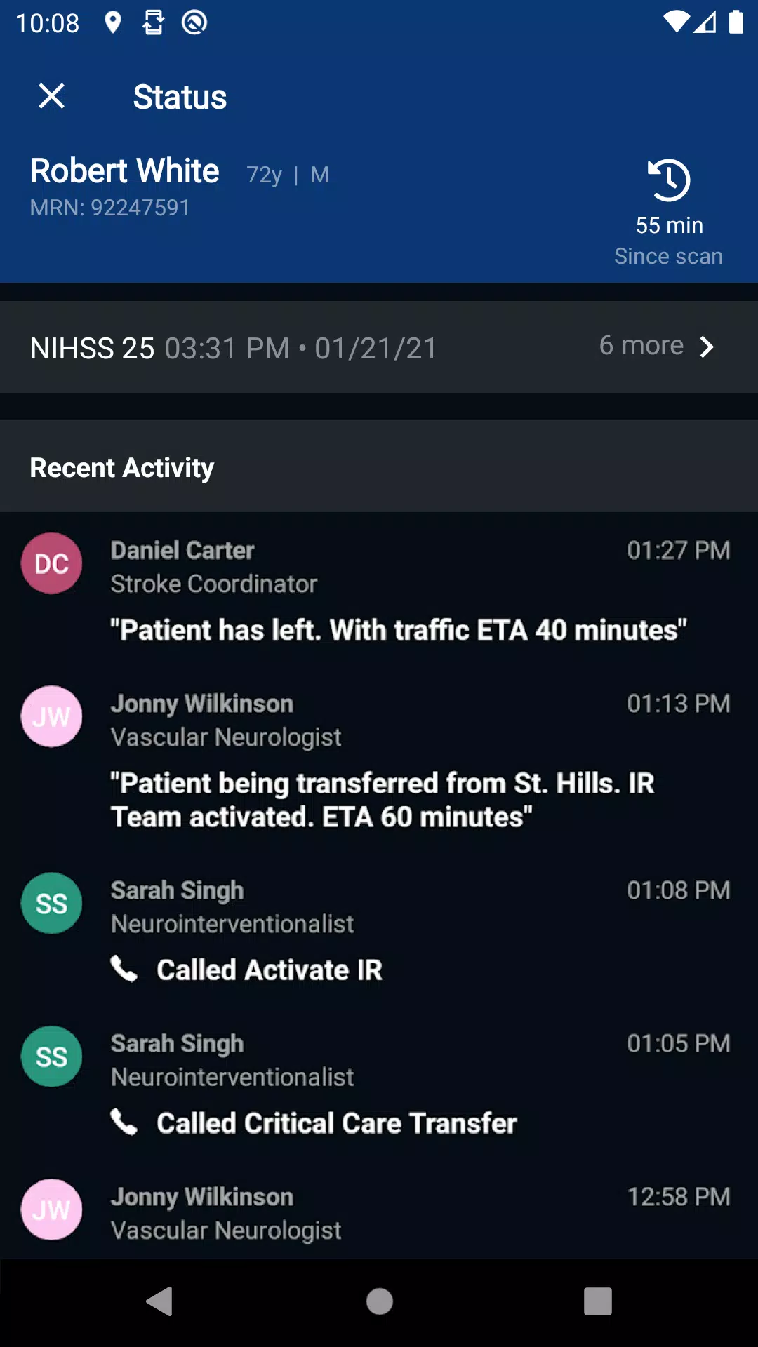 Viz.ai Screenshots