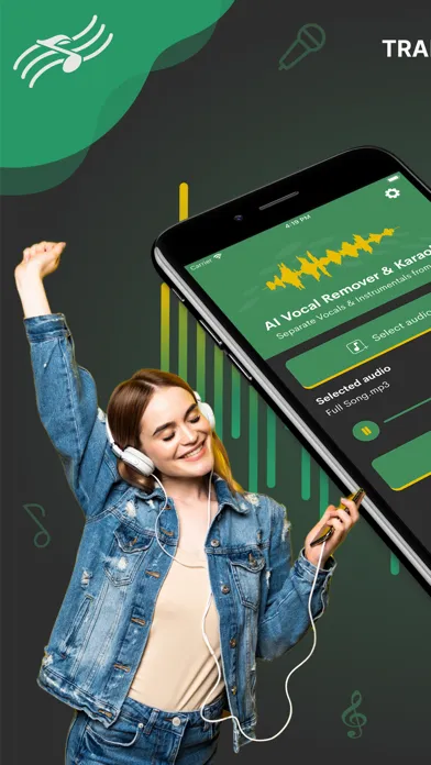 Vocal Remover- Music Extractor স্ক্রিনশট