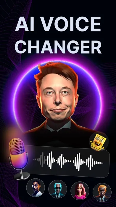 Capturas de pantalla de AI Generator - Voice Changer
