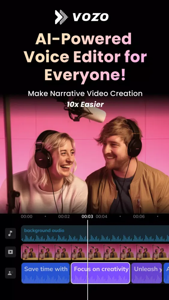 AI Voice Editor by Vozo Screenshots