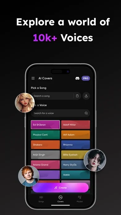 Saaz : AI Covers and Songs Screenshots