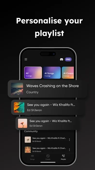 Saaz : AI Covers and Songs Screenshots
