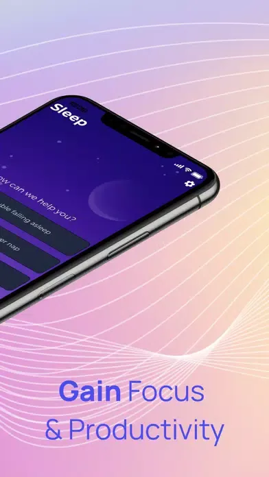 Zrzuty ekranu WeVoice-AI: Sleep Stress Focus