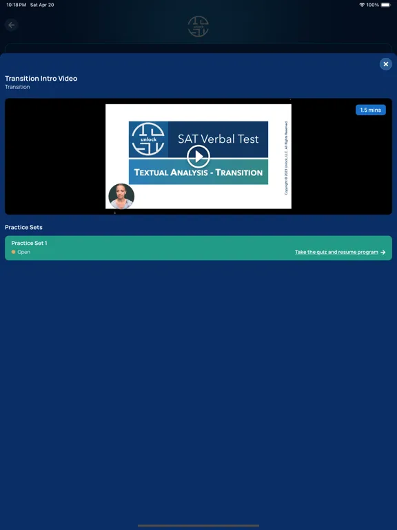 صور Unlock SAT® Verbal Prep 2024 iPad 