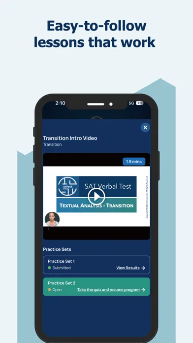 صور Unlock SAT® Verbal Prep 2024