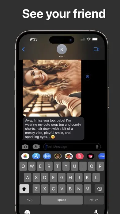 Zrzuty ekranu YourBFF - Best AI Chat Buddy
