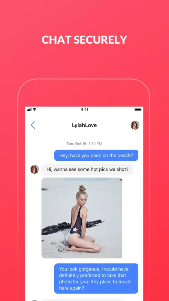 Zin: Secret Chat & Meetup سکرین شاٹس