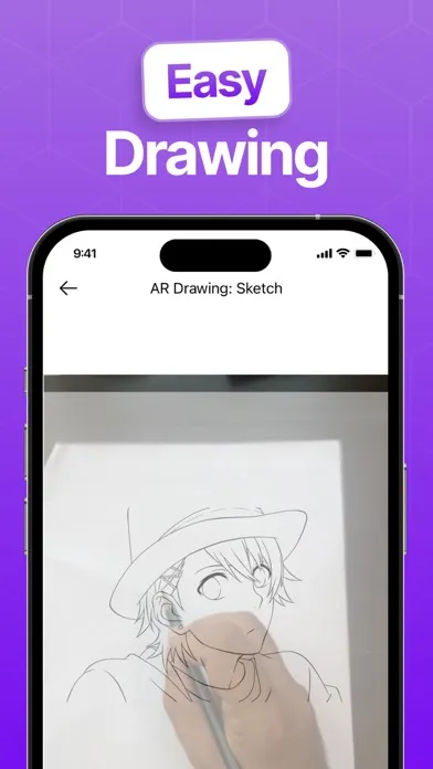 Captures d'écran de AR Drawing - Sketch & Draw Art