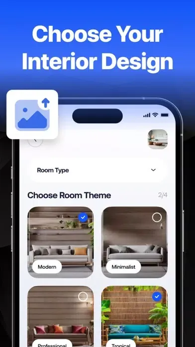 Interior AI Design سکرین شاٹس