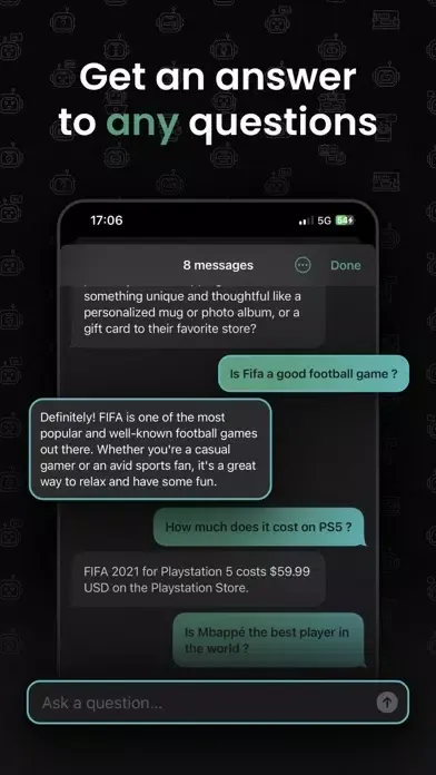 Скриншоты AI Chatbot - Smart assistant