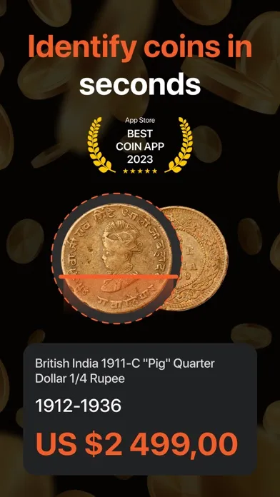 Coin Identifier & Scanner AI स्क्रीनशॉट
