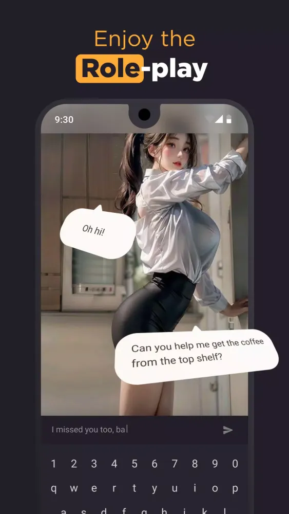 AI friend: roleplay chat應用截圖