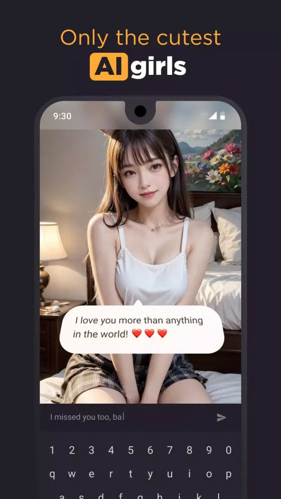 AI friend: roleplay chat應用截圖