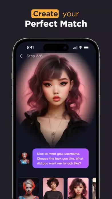 Capturas de pantalla de AI Girlfriend - Romantic chat