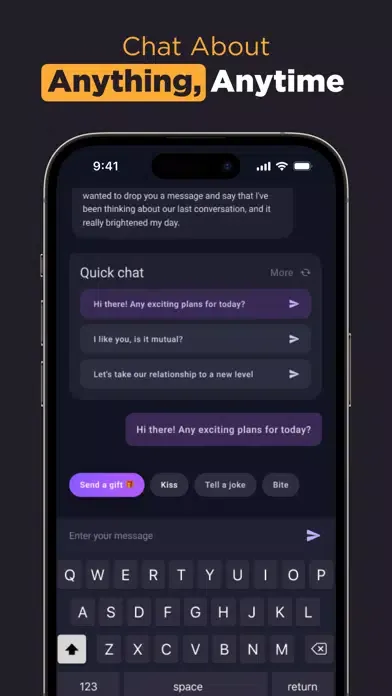 Capturas de pantalla de AI Girlfriend - Romantic chat