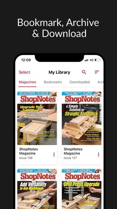 ShopNotes Magazine應用截圖