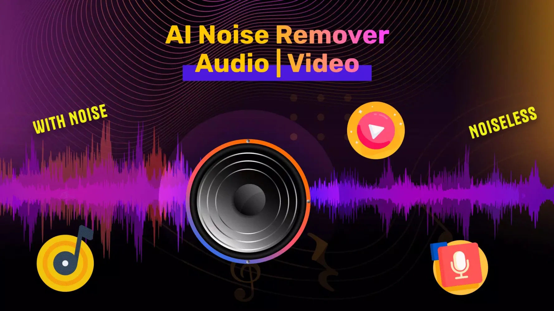 AI Noise Remover: Audio&Video Screenshots