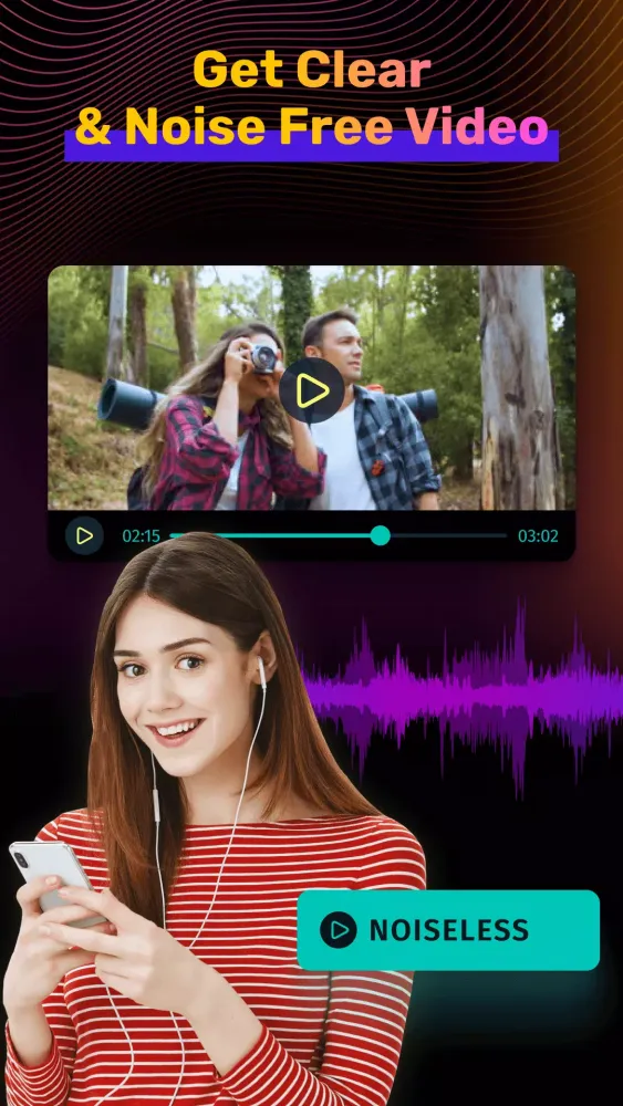 AI Noise Remover: Audio&Video Screenshots